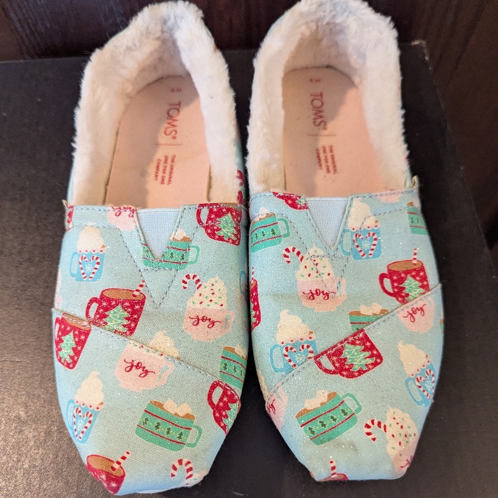 Toms size 9 shoes. Worn once.